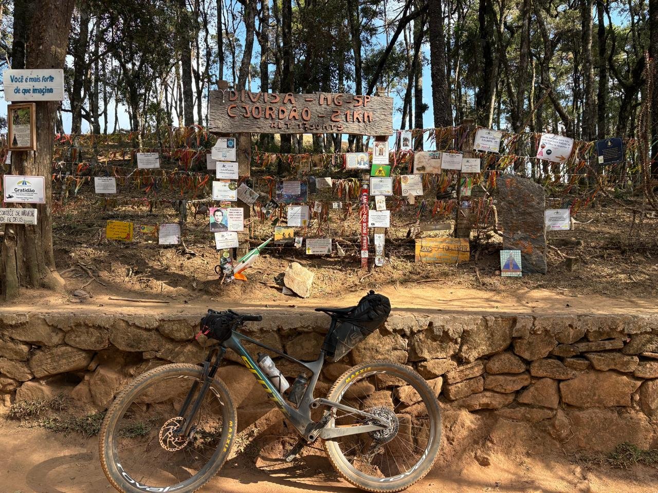 Divisa MG-SP no Caminho da Fé