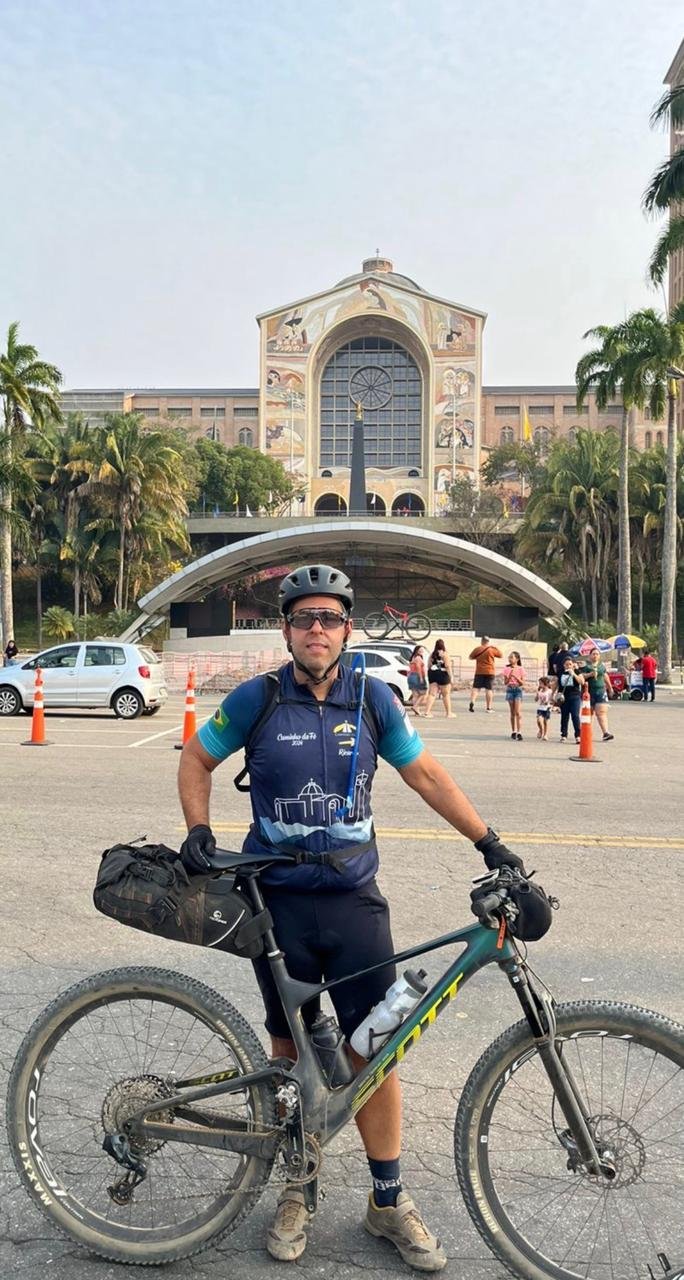 Chegada ao destino no Caminho da Fé